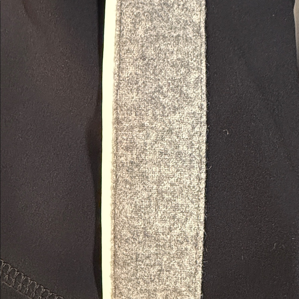 FrauenSchuh lined Black Ski Pants with gray and white detail Austrian Luxury - Picture 9 of 16
